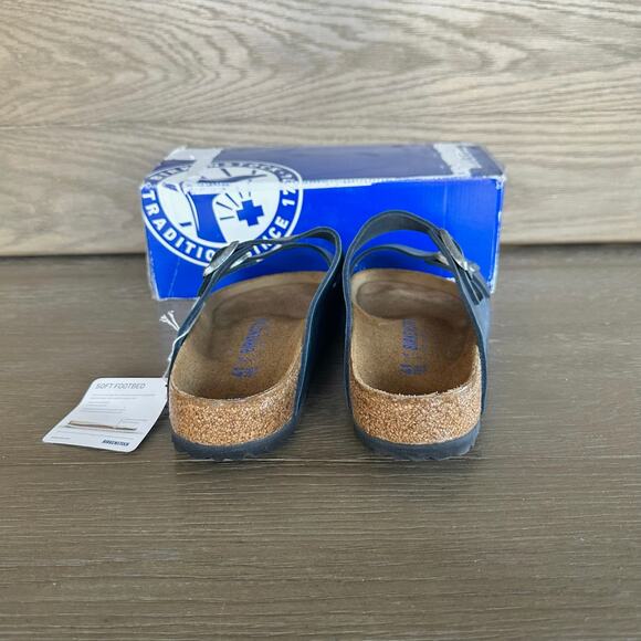 Birkenstock 41 Arizona Sandals Soft Footbed - Picture 3 of 6